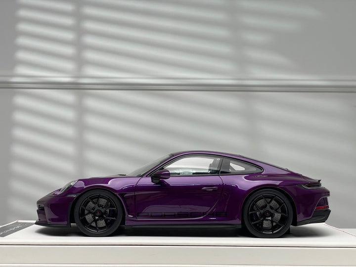 Porsche 911 S/T (Purple/ Black Rims) [Ivy Merit Model] 1/18 scale