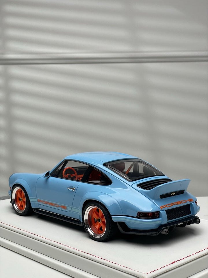 Porsche 911 Singer DLS (Gulf Blue) [IVY] 1/18 scale