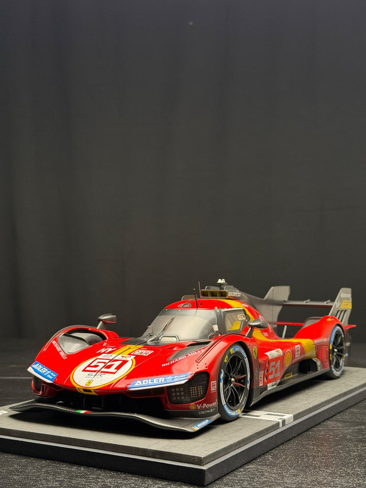 Ferrari 499P (2023 Le Mans GP Winner - Dirty Version) [BBR] 1:12 scale