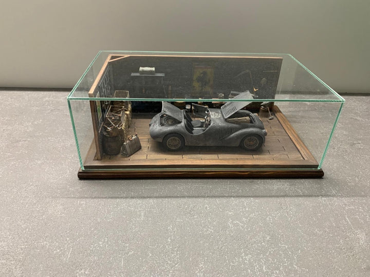 Classic Ferrari Barn Find/ Garage Diorama [1:18 scale]
