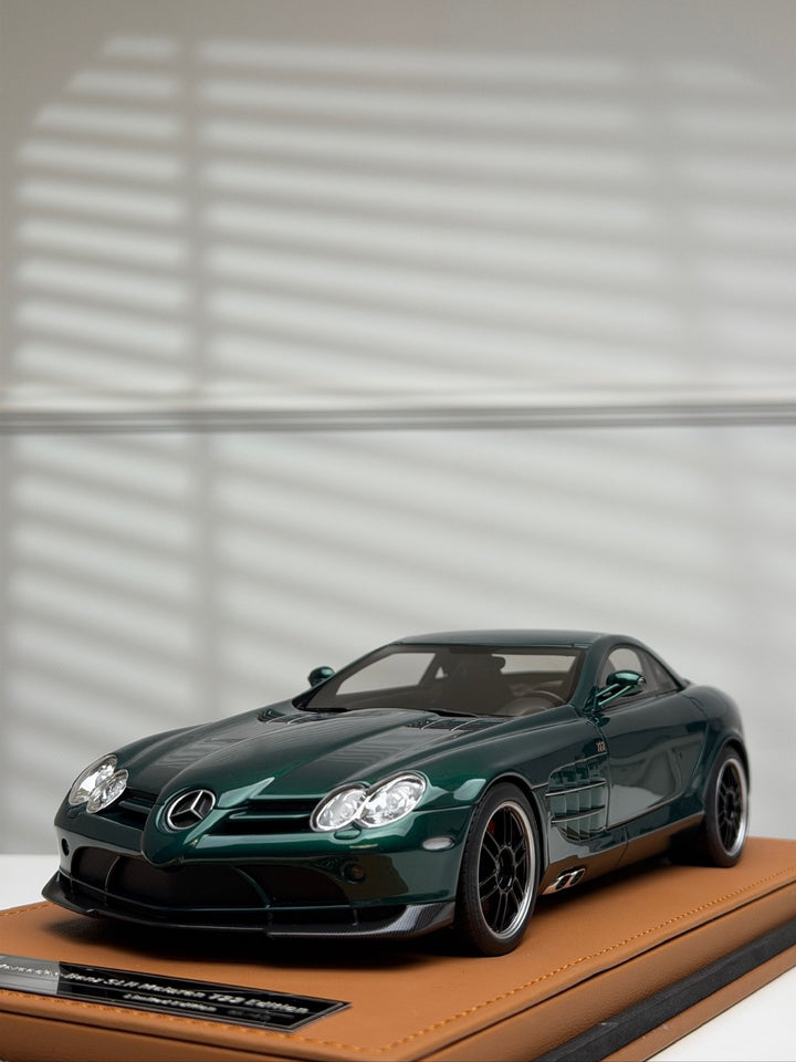 Mercedes-Benz SLR McLaren 722 Edition (Dark Green) [IVY Merit Model] 1/18 scale