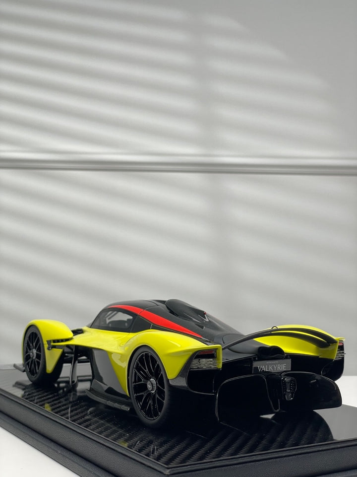 Aston Martin Valkyrie (Yellow) [FrontiArt] 1/18 scale