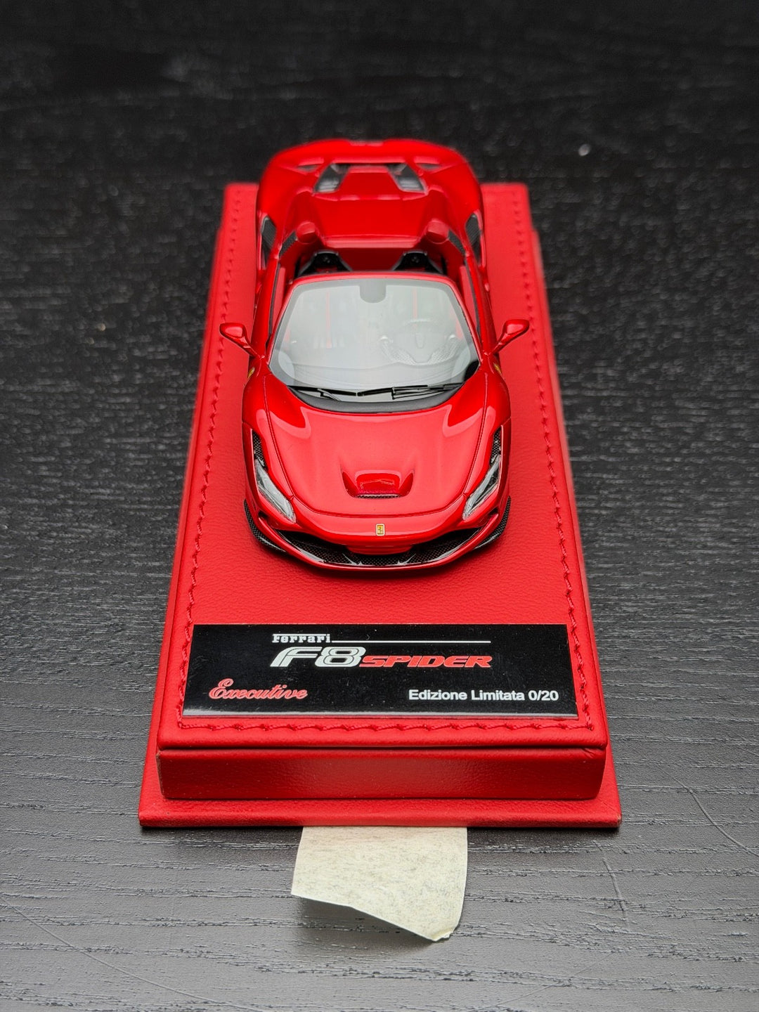 Ferrari F8 Spider (Gloss Red) [BBR Executive] 1:43 scale