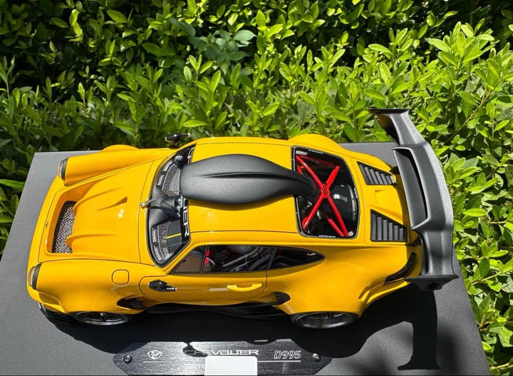 Porsche 911 "CHEVALIER" D995 (Gloss Yellow) [DreamWalkers] 1/18 scale