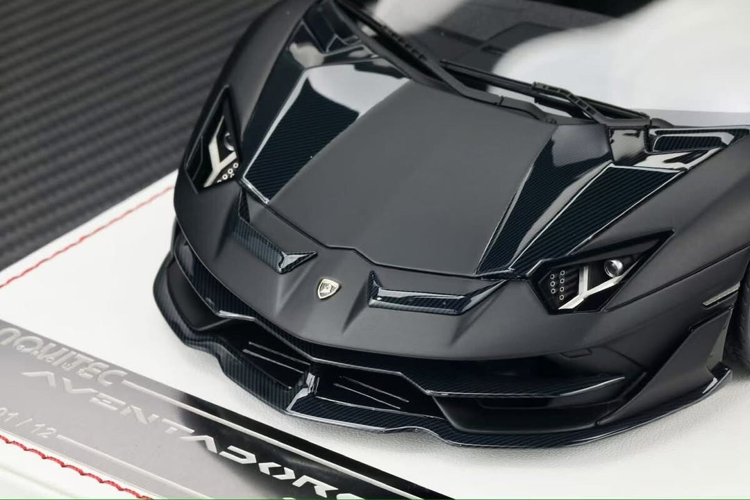 Lamborghini Aventador SVJ NOVITEC (Matte Black) [Davis & Giovanni] 1:18 scale
