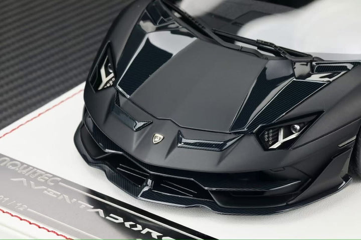 Lamborghini Aventador SVJ NOVITEC (Matte Black) [Davis & Giovanni] 1:18 scale