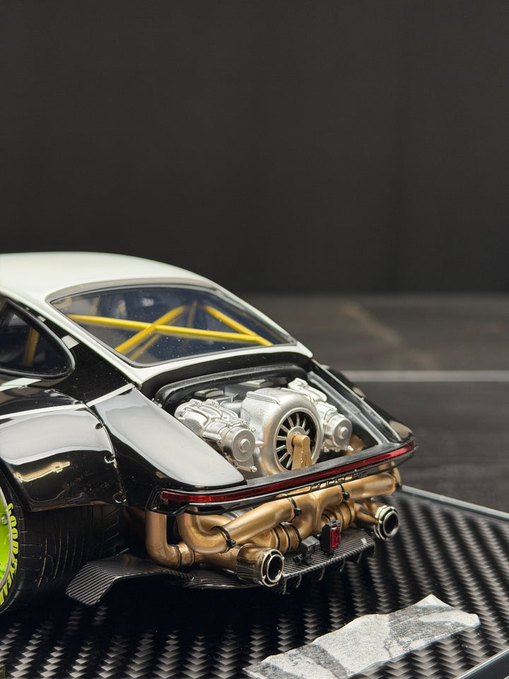 Porsche Carrera RWB 964 Modified Version (Gray) [MCM] 1/18 scale