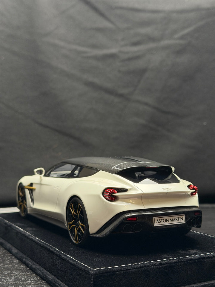 Aston Martin Vanquish Zagato (White) [Henson&Heaven] 1/18 scale