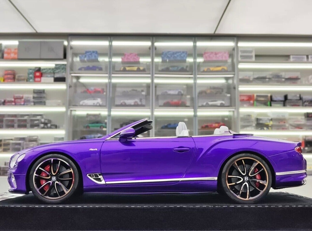 Bentley Continental GTC Speed Edition (Gloss Purple) [H&H] 1:18 scale