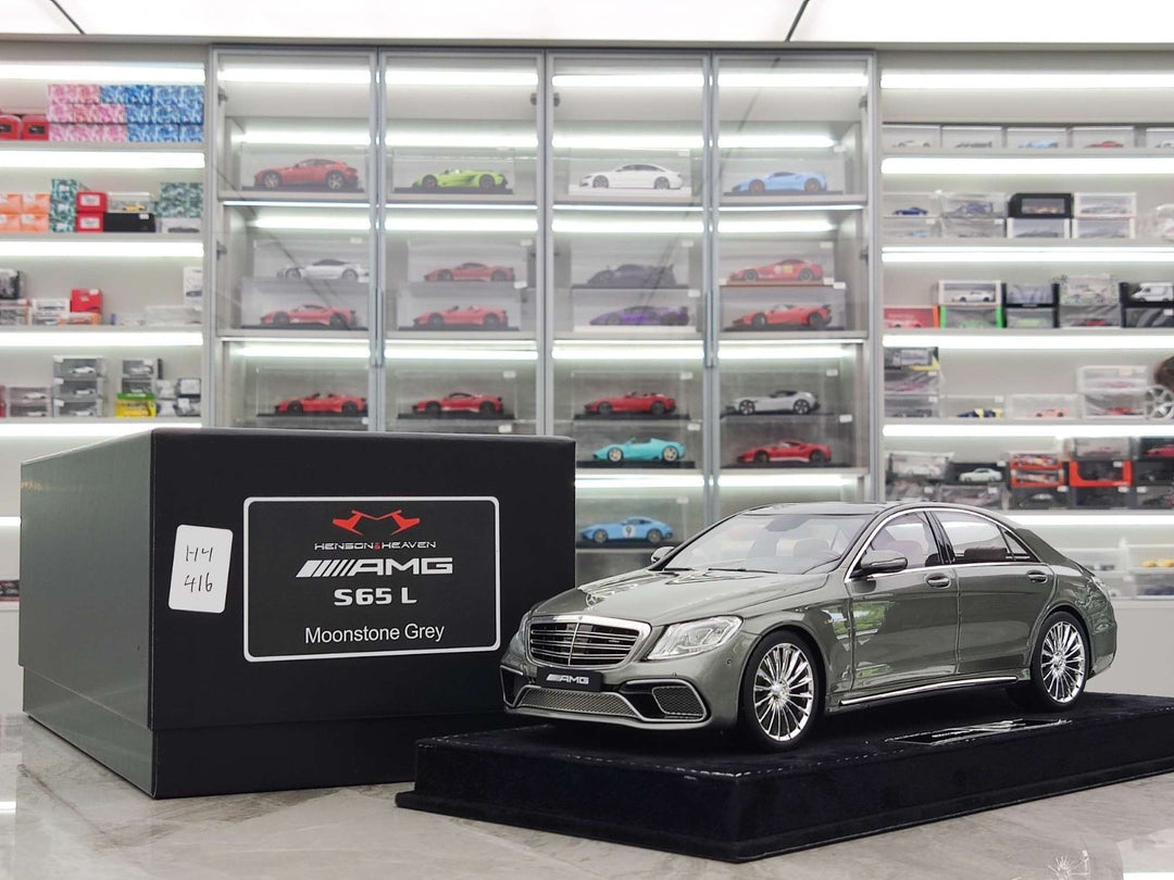Mercedes-Benz AMG S65 L (Moonstone Gray) [Henson&Heaven] 1/18 scale