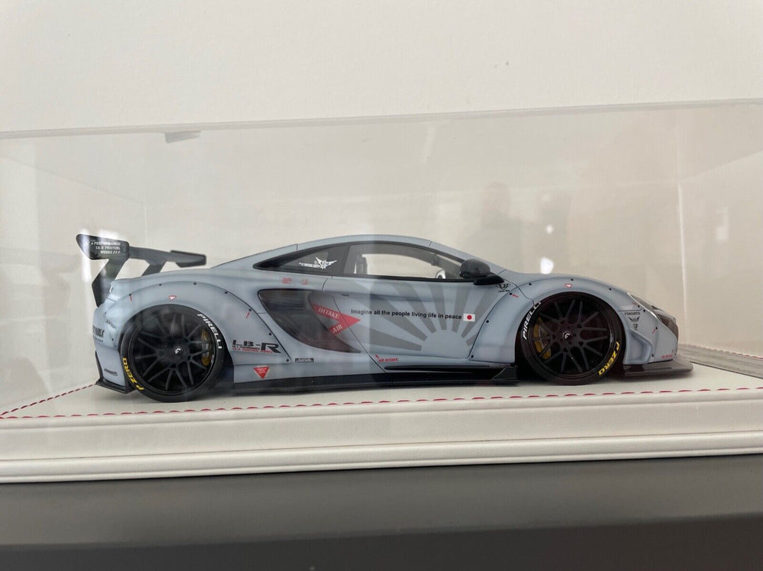 McLaren 650s LBWK (Gray, Zero Fighter) [Davis & Giovanni] 1/18 scale