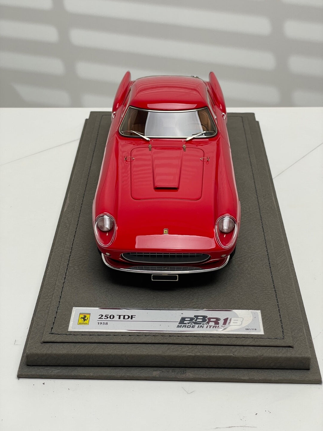 Ferrari 250 TDF (Rosso Corsa) [BBR] 1:18 scale