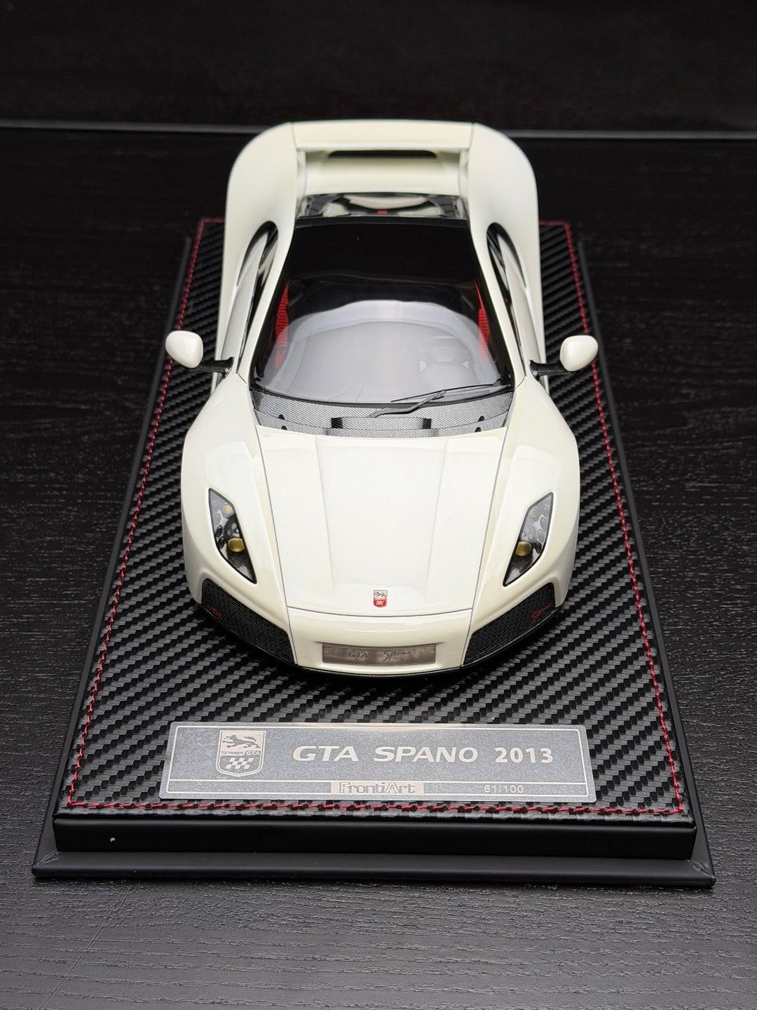 GTA Spano 2013 (White) [Fronti-Art] 1:18 scale