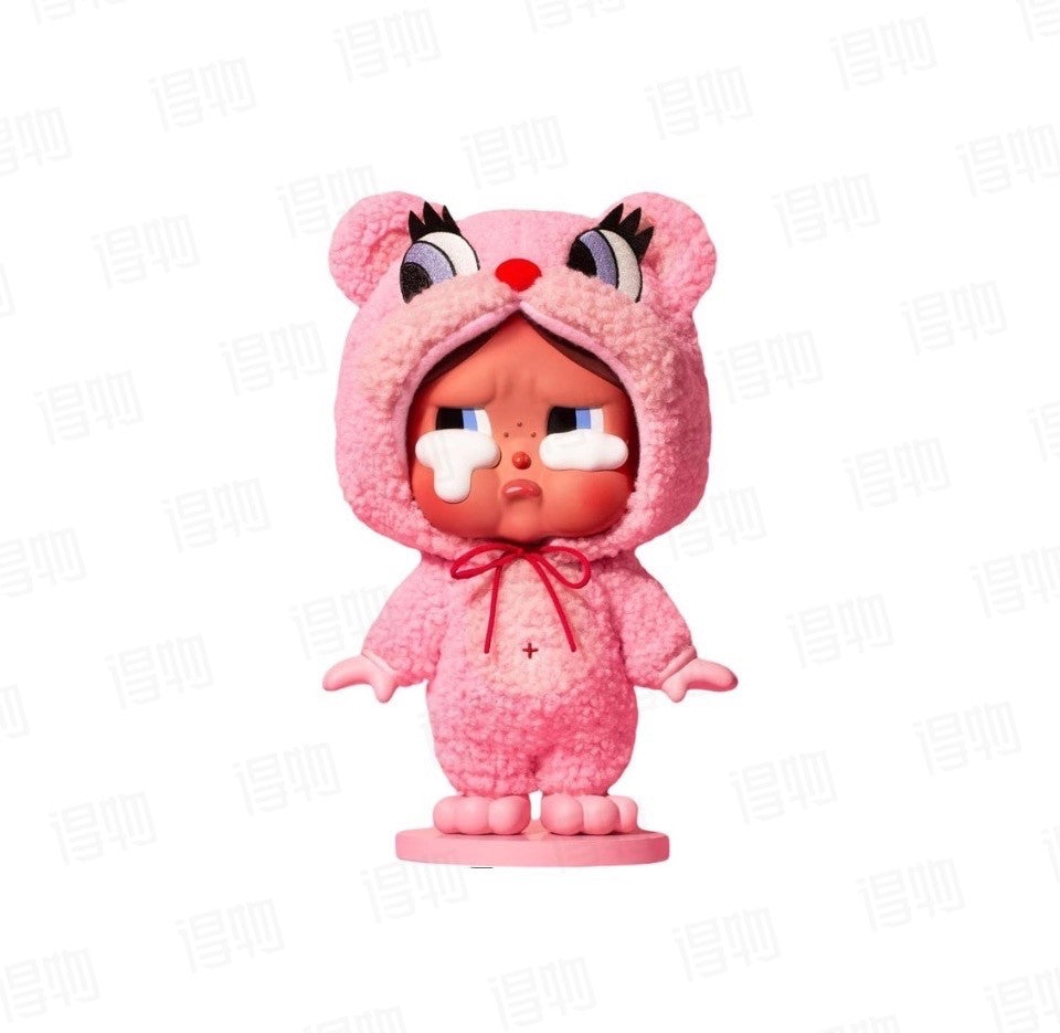 NEW! Authentic Pop Mart CRYBABY "Mega CryBaby 400%" - Vinyl Plush Doll