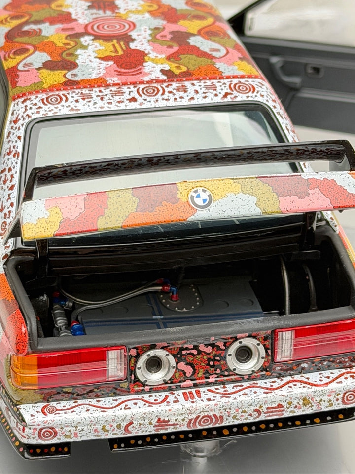 3 Art BMW Art Cars (Ken Done ,Jagamara ,Cesar Manrique[MINICHAMPS] 1/18 scale