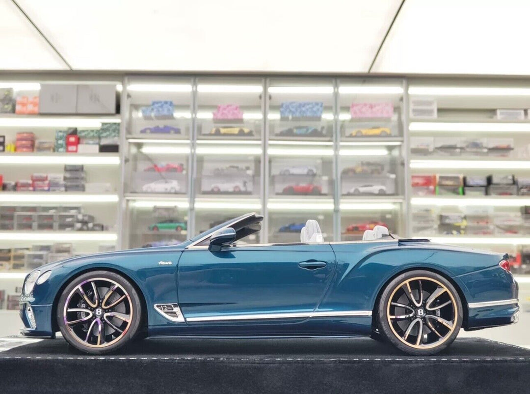 Bentley Continental GTC Speed Edition (Gloss Blue) [H&H] 1:18 scale