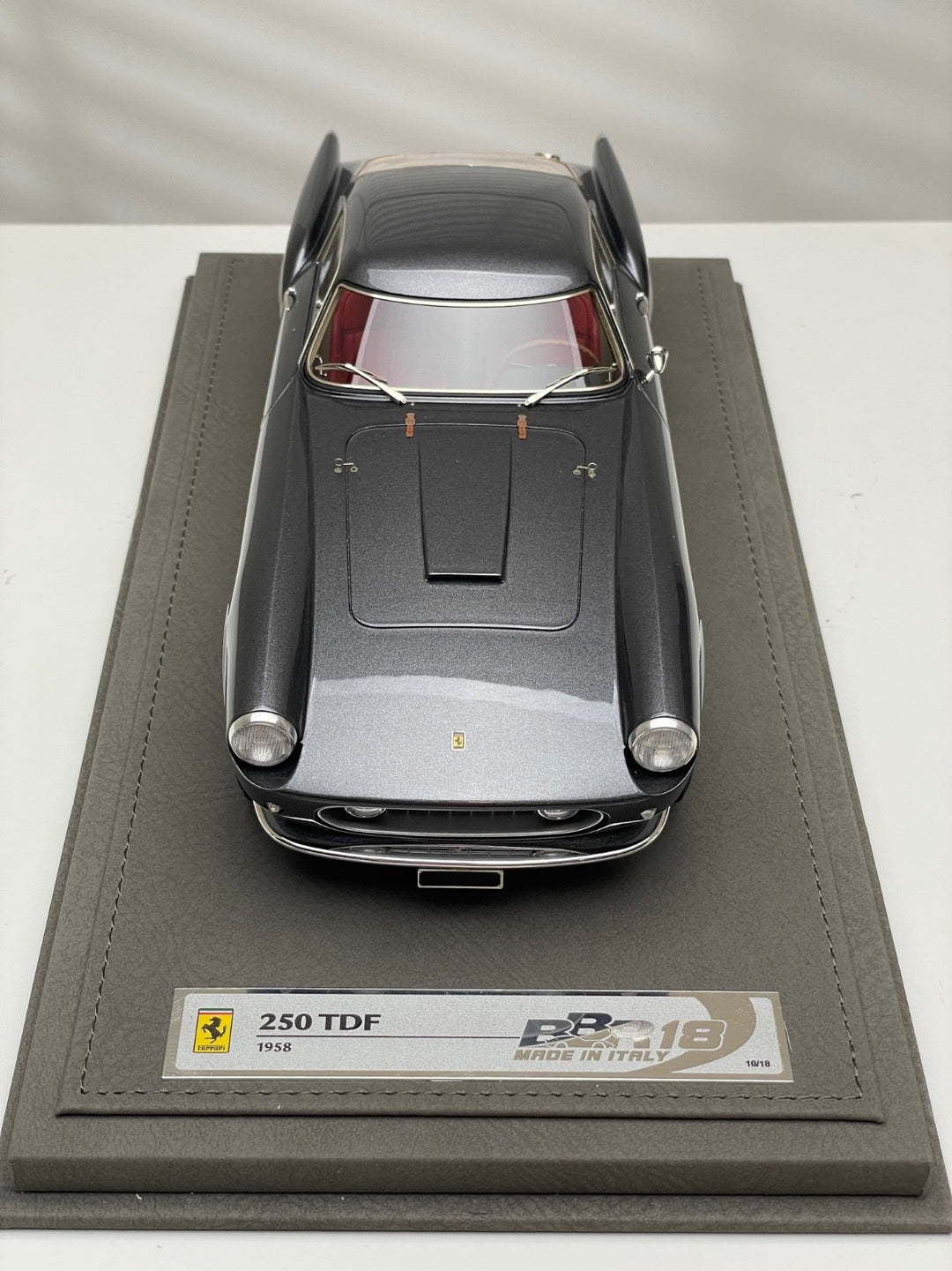 Ferrari 250 TDF 1958 (Metallic Dark Gray) [BBR] 1:18 scale