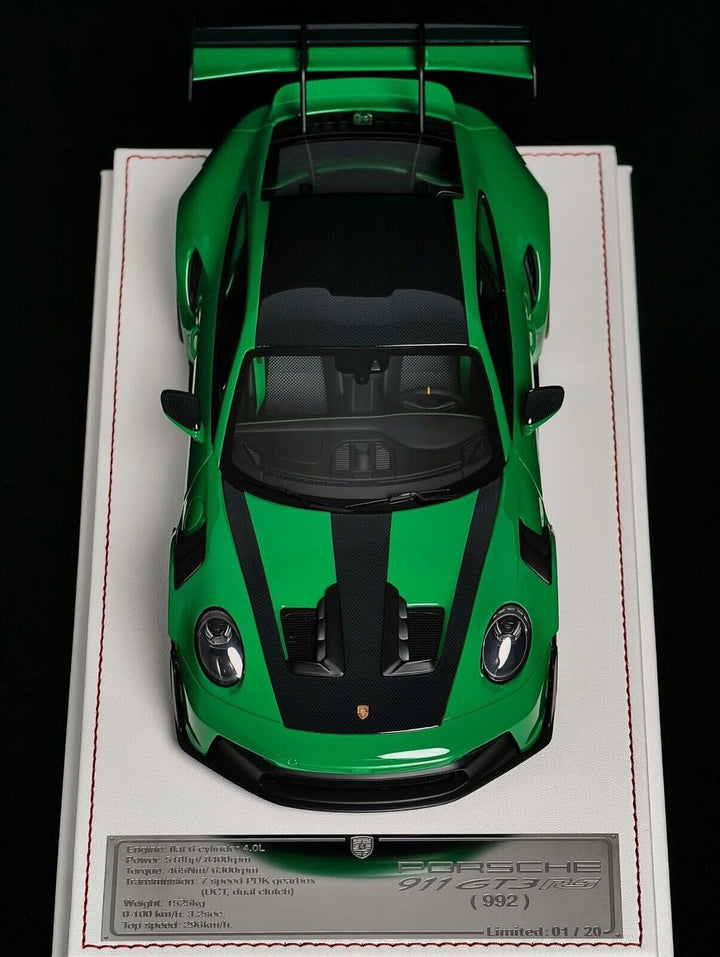 Porsche 911 GT3RS (Viper Green) [Davis & Giovanni] 1:18 scale