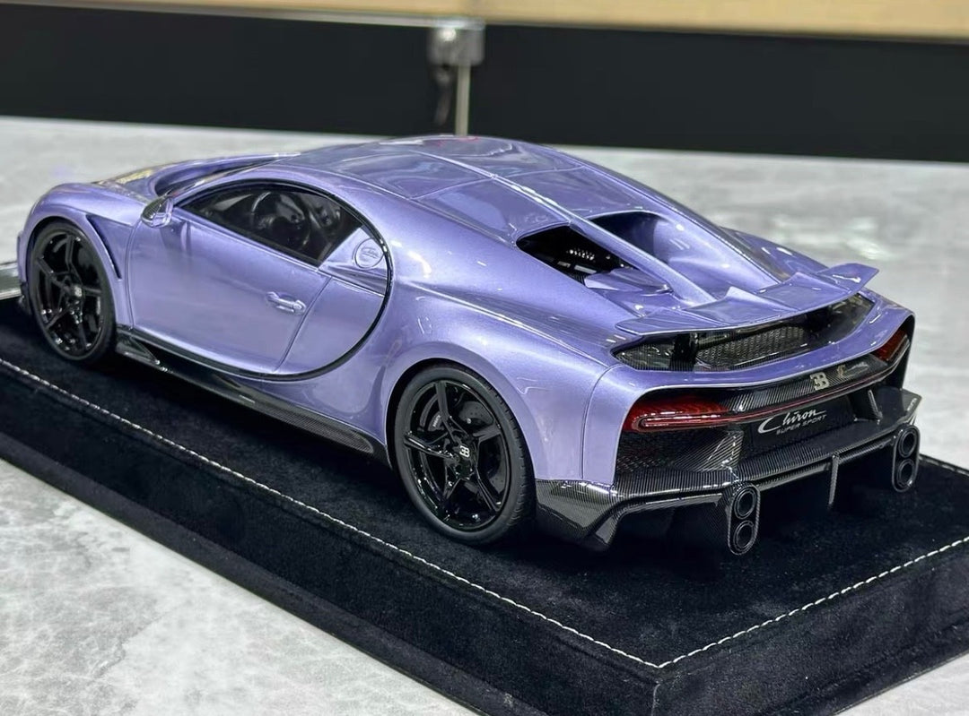 Bugatti Chiron Super Sport (Metallic Light Purple) [Henson&Heaven] 1/18 scale