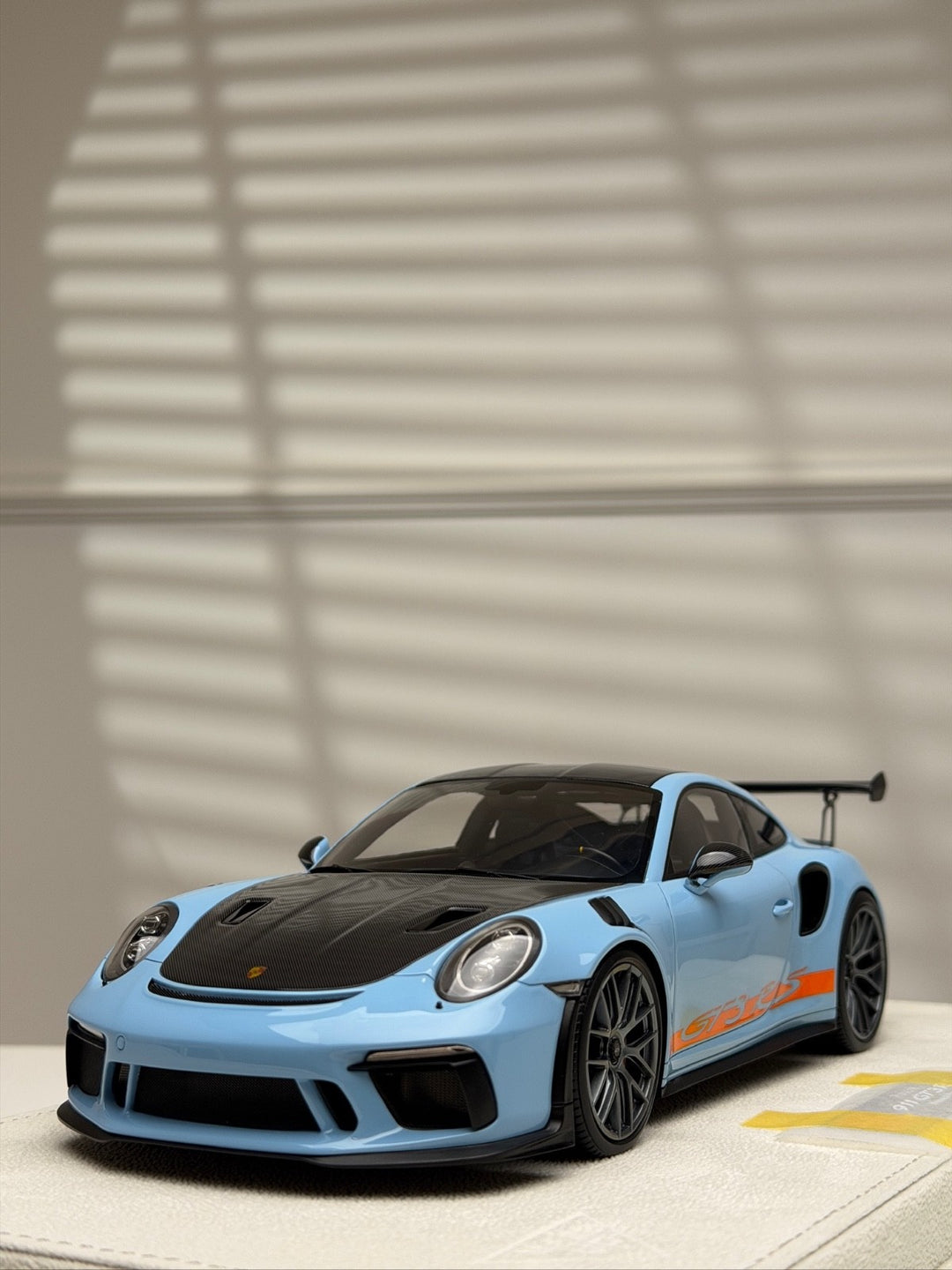 Porsche 911 GT3 RS (GULF Blue) [Make up Eidolon] 1/18 scale