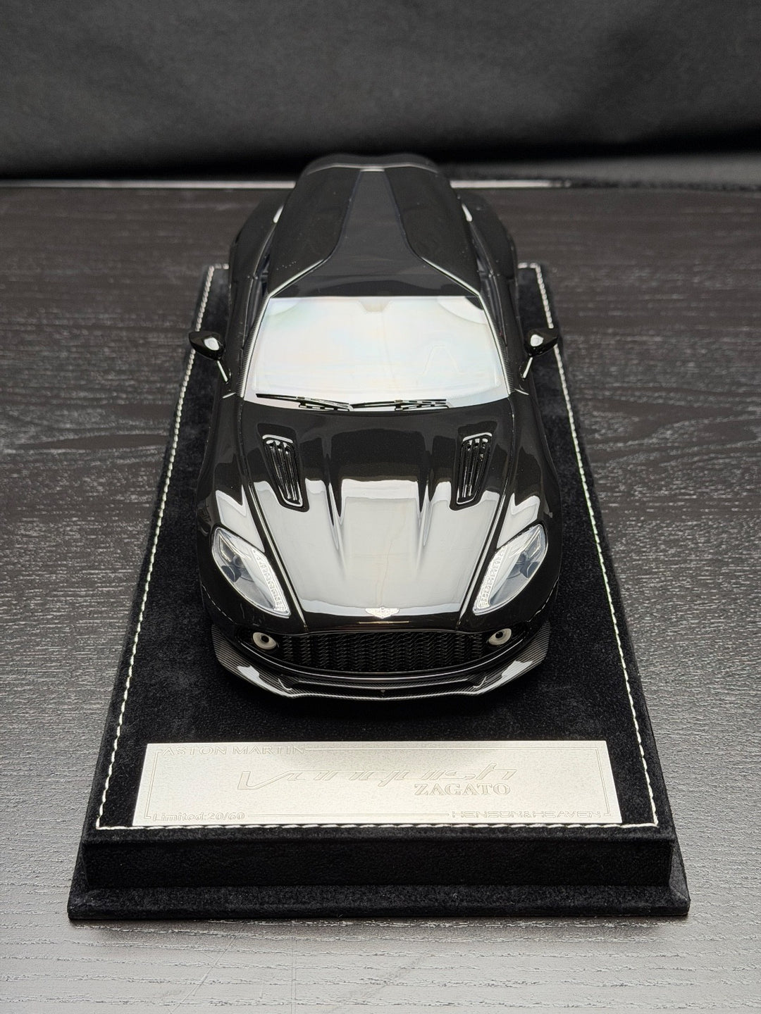 Aston Martin Vanquish Zagato (Black) [Henson&Heaven] 1/18 scale
