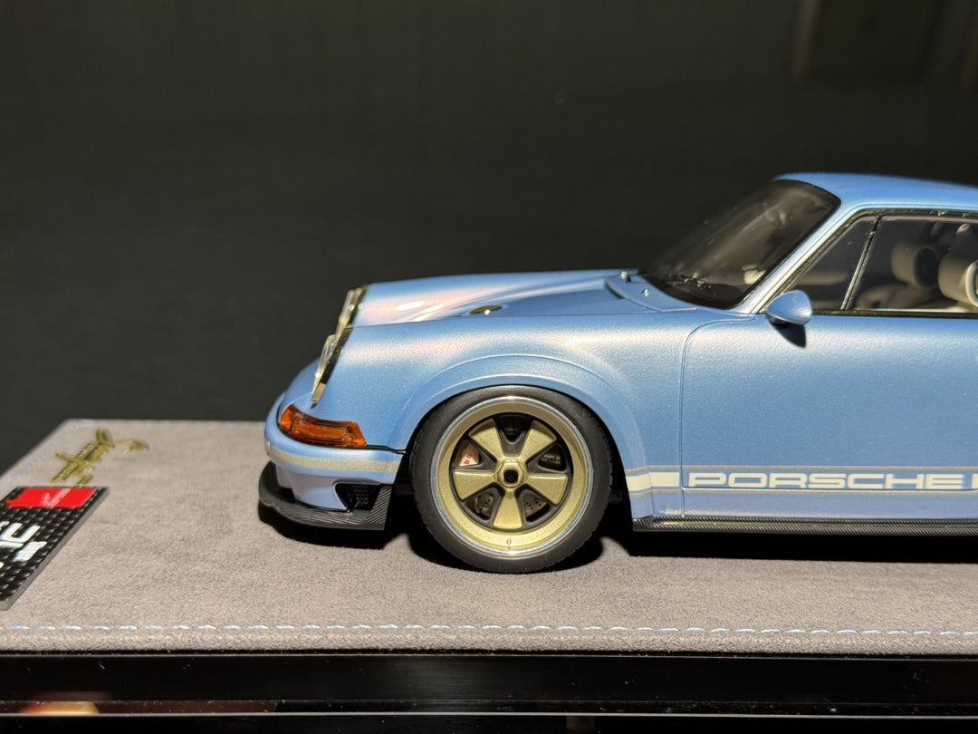 Porsche 911 Singer DLS (Sky Cyan Exclusive Edition) [Make up Eidolon] 1/18 scale