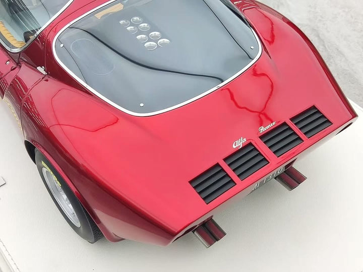Alfa Romeo Tipo 33 Stradale (Metallic Red) [DMH] 1:8 scale