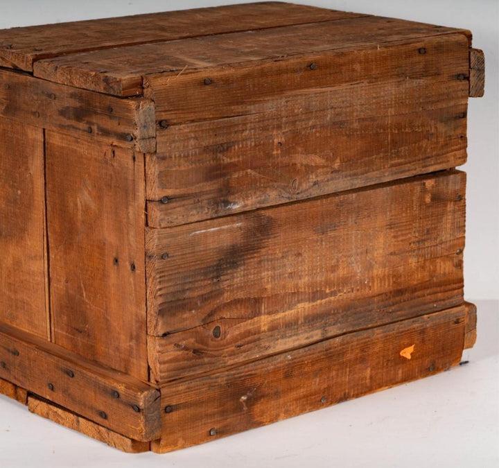 Real Wooden Crate From Bugatti Automobiles Factory - Late 1920s/ Mid 1930s