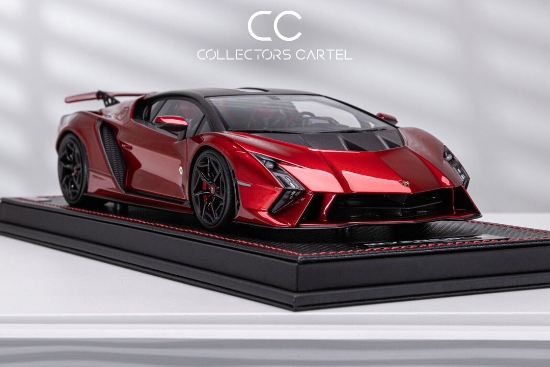 Lamborghini Invencible (Rosso Effesto) [MR Collection] 1/18 scale