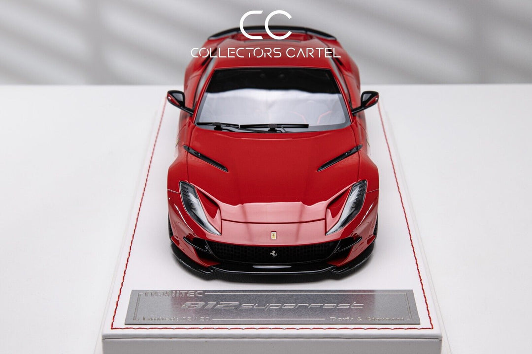Ferrari 812 Superfast NOVITEC (Rosso Corsa) [Davis & Giovanni] 1/18 scale