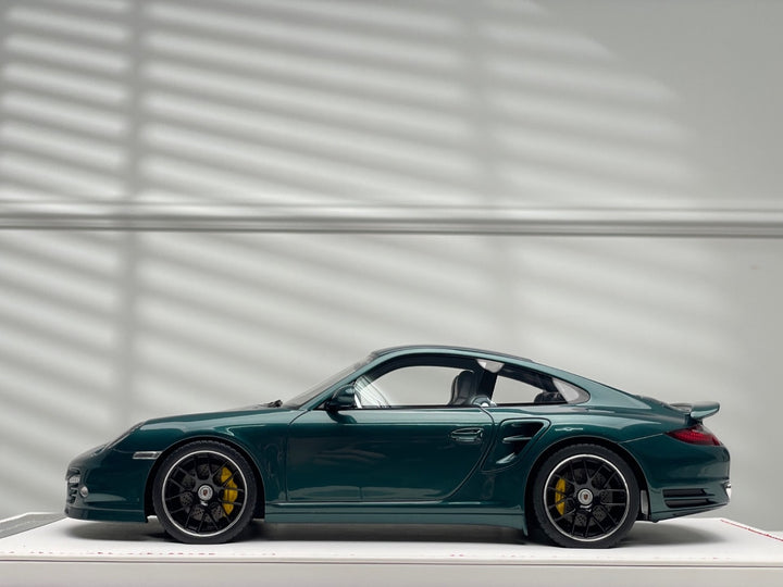 Porsche 997.2 911 Turbo S (Dark Green) [IVY Merit Model] 1/18 scale