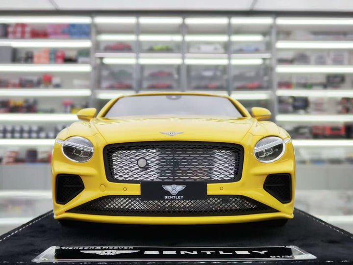 Bentley Continental GTS (Monaco Yellow) [Henson&Heaven] 1/18 scale