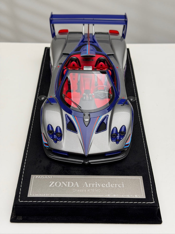 Pagani Zonda Arrivederci (Carbon Fiber) [Henson&Heaven] 1/18 scale