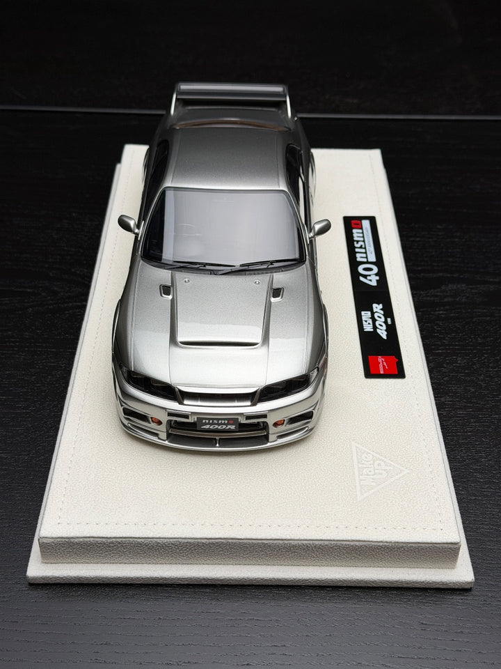 Nissan NISMO 400R 40th Anniversary (Silver) [Makeup Eidolon] 1/18 scale