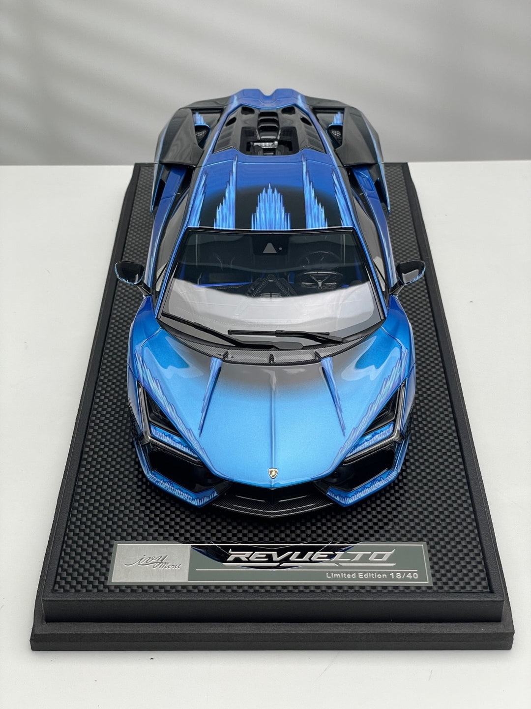 Lamborghini Revuelto (Blue Abstract) [IVY Merit Model] 1/18 scale