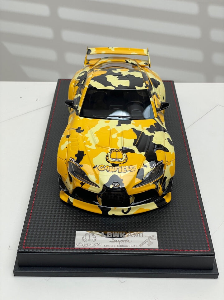 Toyota Supra LBWK (Garfield) [Runner] 1:18 scale