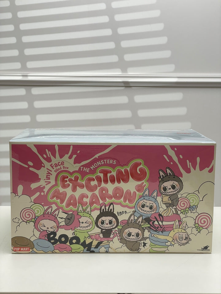 NEW! Authentic Pop Mart Labubu Monsters Exciting Macaron Vinyl (Blind Box 6pcs)
