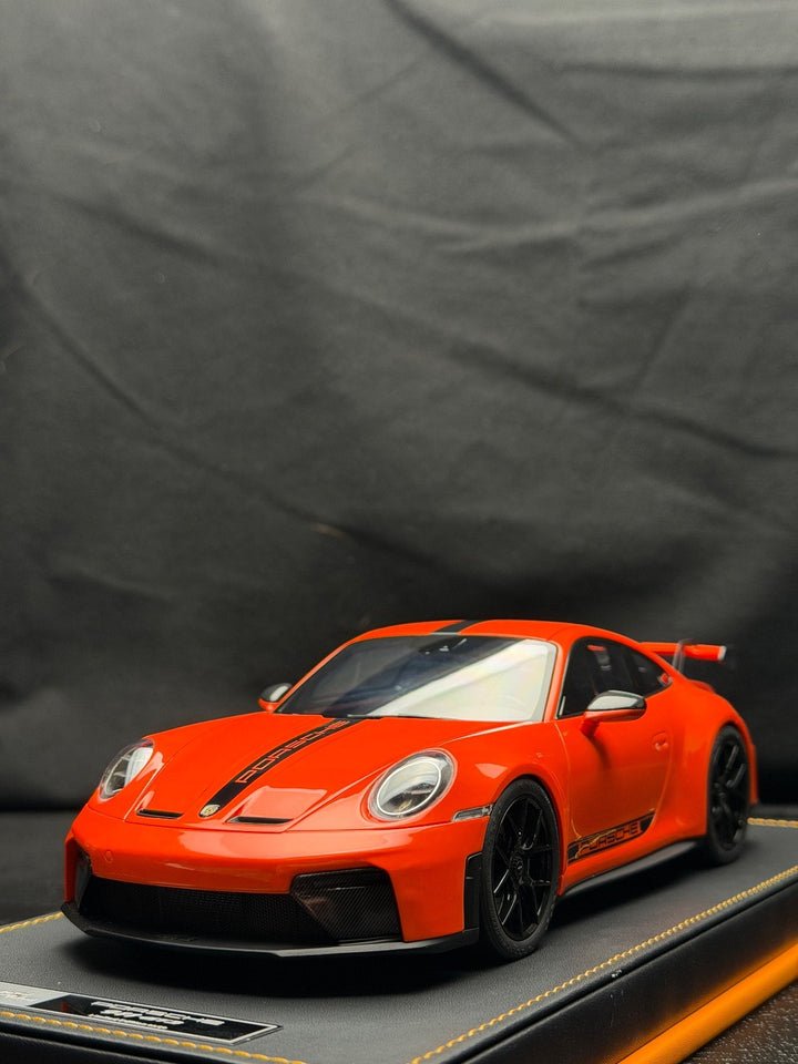 Porsche 911 GT3 (Orange/ Black) [IVY Model] 1:18 scale