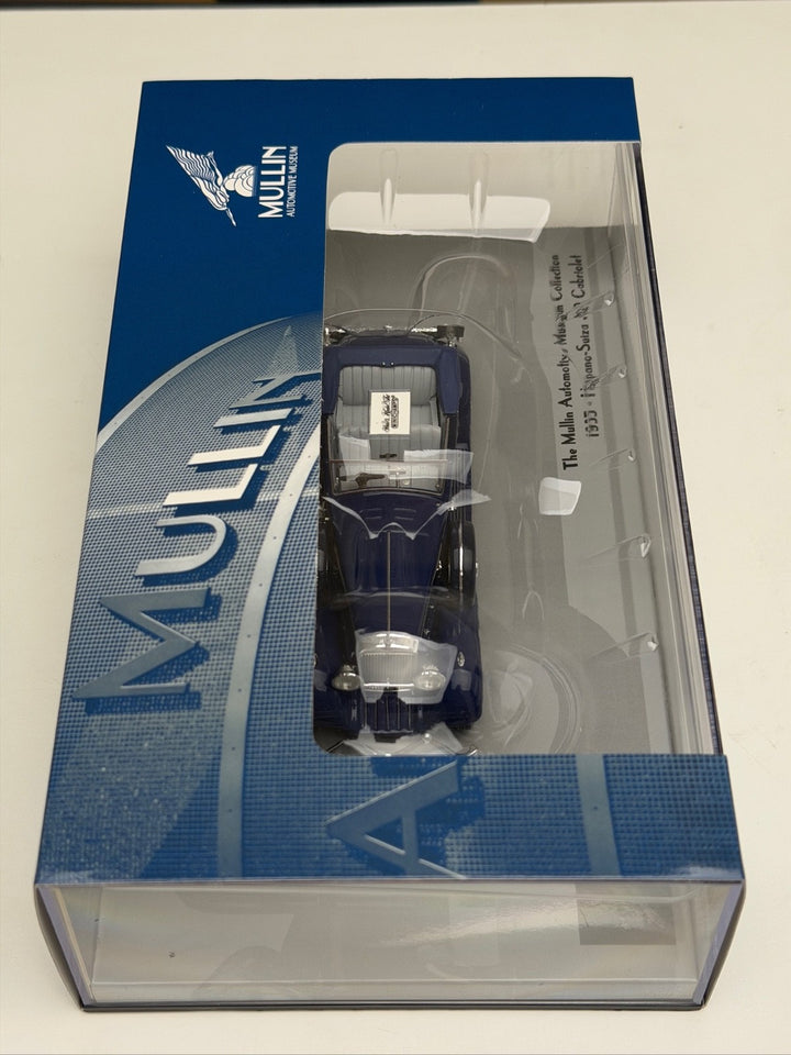1935 HISPANO SUIZA J12 Cabriolet (Blue) [MINICHAMPS] 1/43 scale