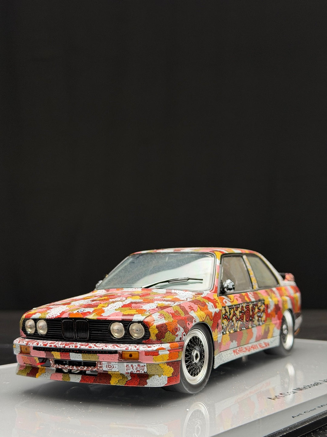 BMW M3 Group A 1989 (Michael Jagamara Nelson - Art Car) [MINICHAMPS] 1/18 scale