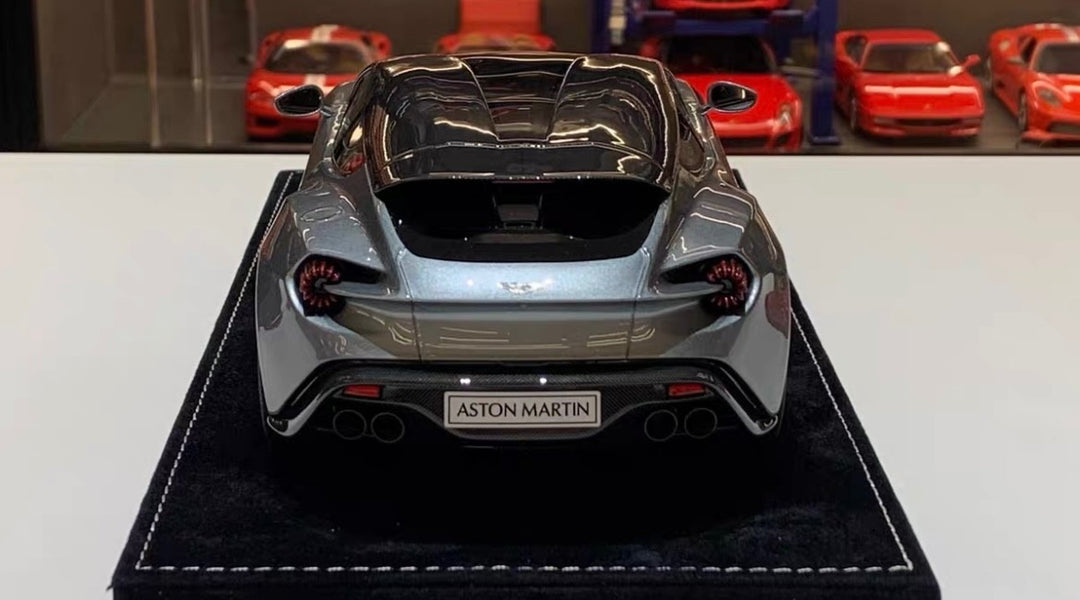 Aston Martin Vanquish Zagato (Metallic Dark Gray) [Henson&Heaven] 1/18 scale