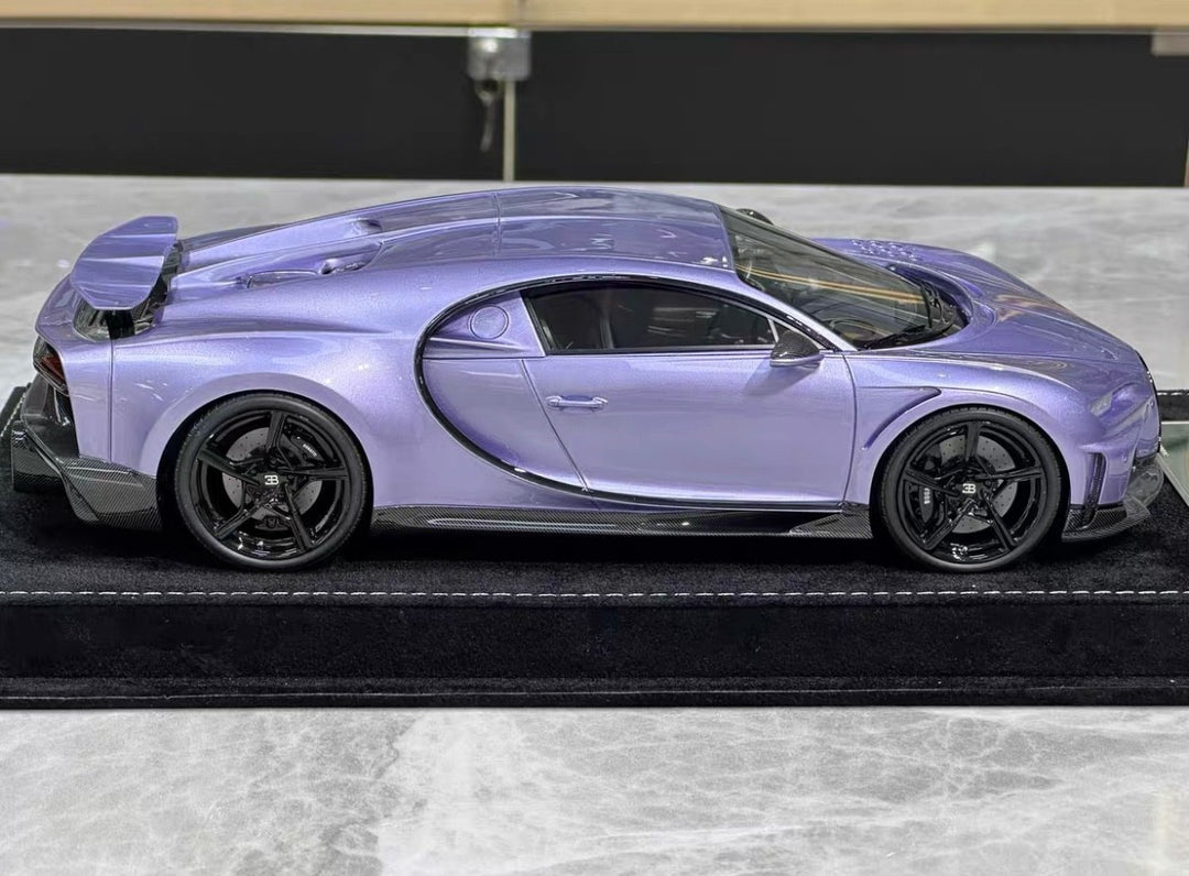 Bugatti Chiron Super Sport (Metallic Light Purple) [Henson&Heaven] 1/18 scale