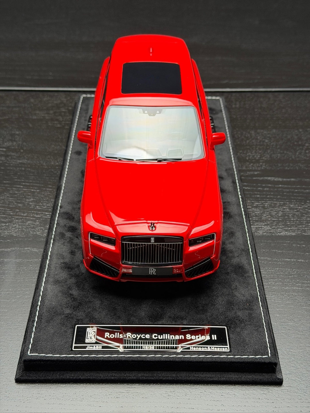 Rolls-Royce Cullinan Series II (Red) [H&H] 1/18 scale