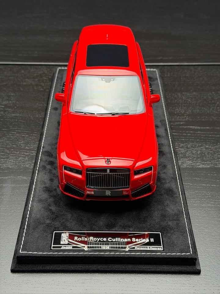 Rolls-Royce Cullinan Series II (Red) [H&H] 1/18 scale