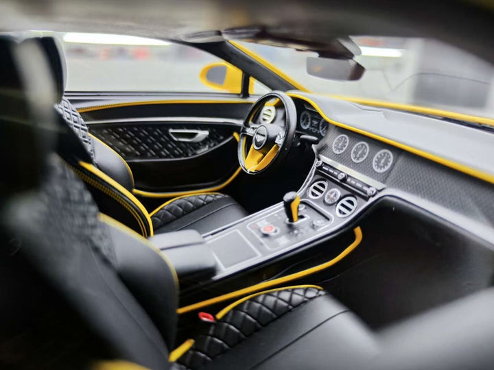Bentley Continental GTS (Monaco Yellow) [Henson&Heaven] 1/18 scale