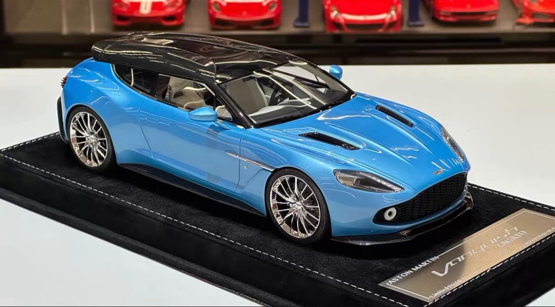 Aston Martin Vanquish Zagato (Metallic Blue) [Henson&Heaven] 1/18 scale