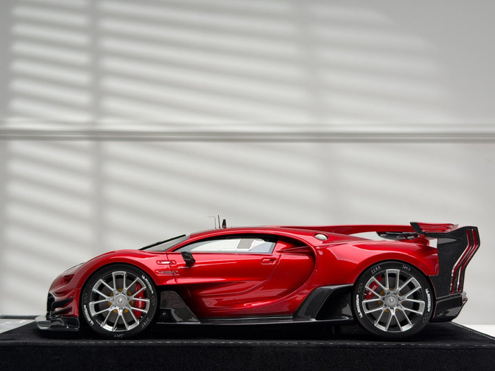 Bugatti Vision GT (Metallic Red) [Henson&Heaven] 1/18 scale