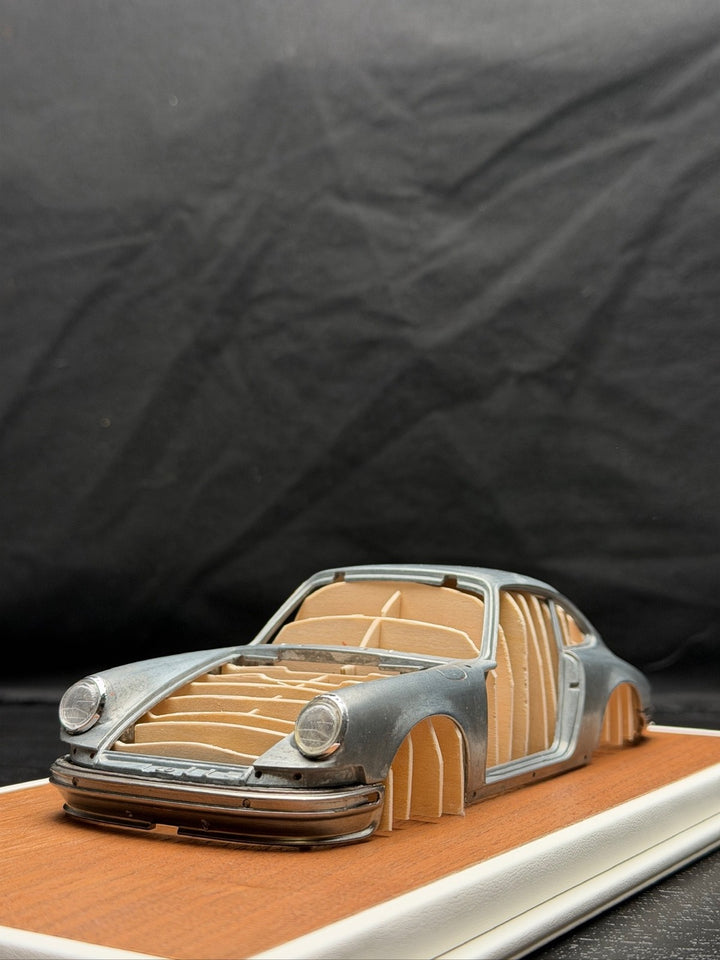 Deconstructed Porsche 911 Body [Handmade] 1:18 scale