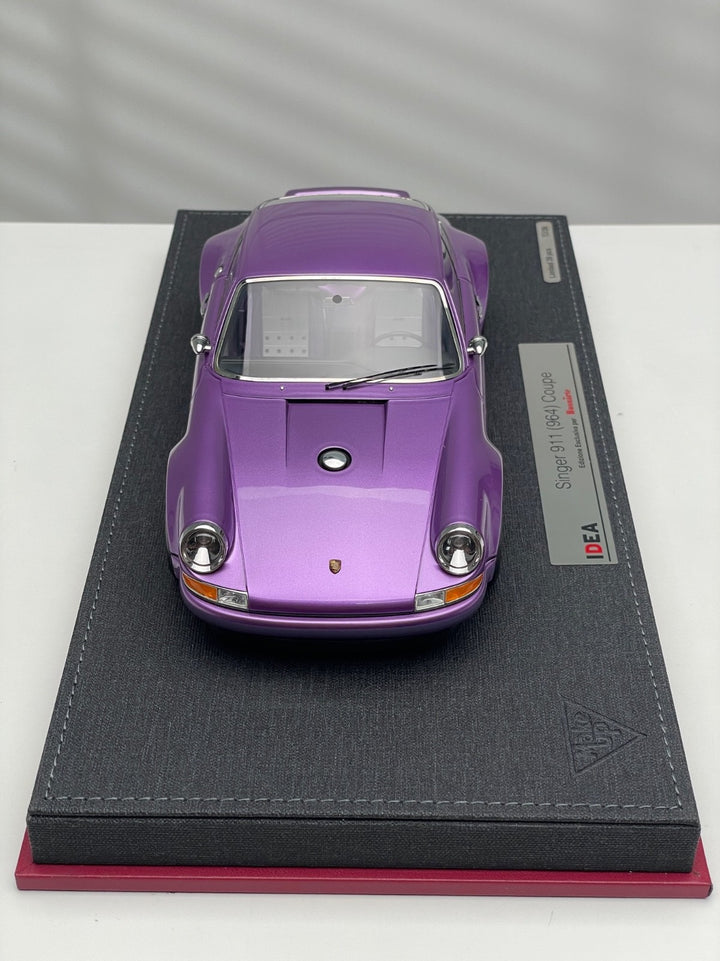 Porsche 911 Singer Coupe (Viola Lavanda) [Make Up IDEA] 1/18 scale
