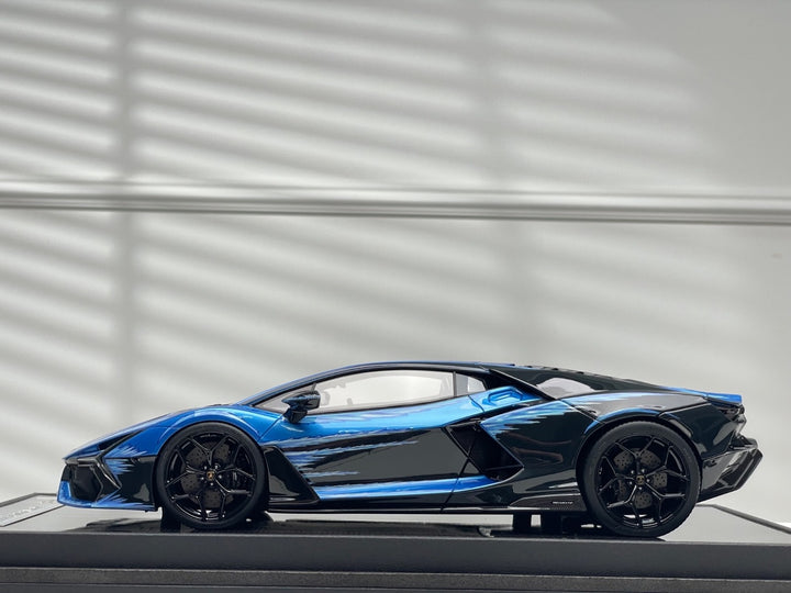 Lamborghini Revuelto (Blue Abstract) [IVY Merit Model] 1/18 scale